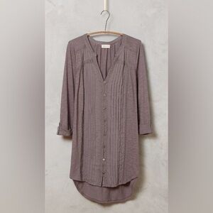 Anthropologie Meadow Rue Top XS Boho Flowy Blouse Lightweight Feminine Casual